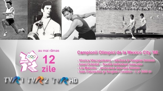 Sportivii români medaliaţi la JO de la Mexico City ‘68